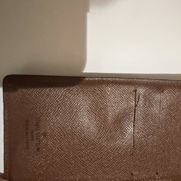 Louis Vuitton Brown and Gold Wallet - Picture 4 of 6